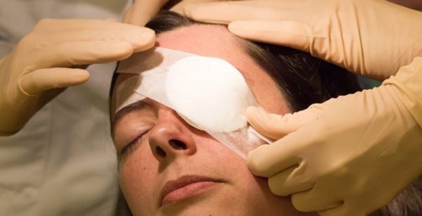 Patching and Shielding an Eye