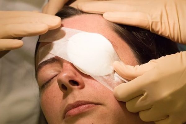 Patching and Shielding an Eye