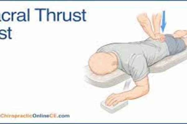 Sacral Thrust examination