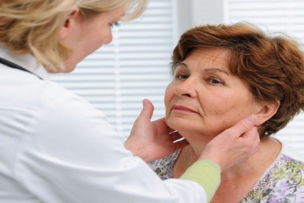 lymph node examination